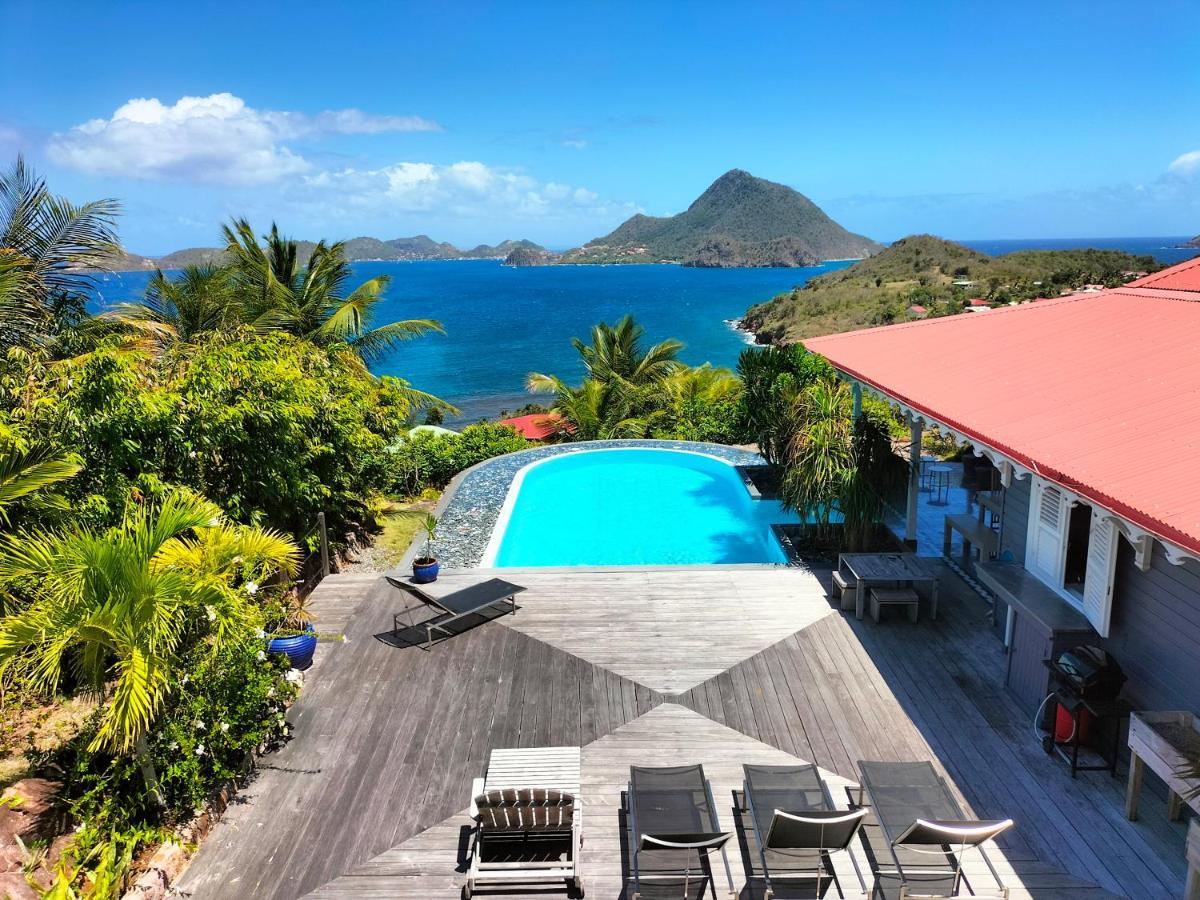 La Maison Bleue - Les Hauts De La Baie Terre-de-Bas ภายนอก รูปภาพ